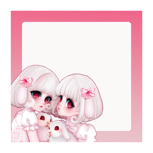 Raspberry Cream - Memo Pad